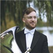 I’m a professional tuba player based in London, teaching the full range of brass instruments- trumpets, trombone, horn and tuba